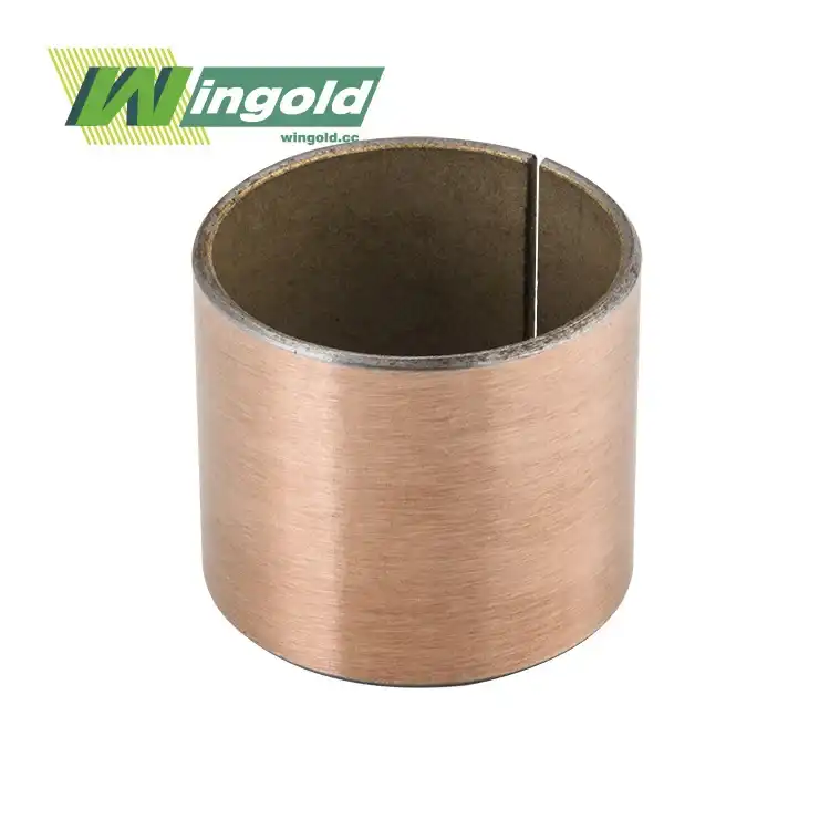 What is the compression strength of PTFE plain bearings?